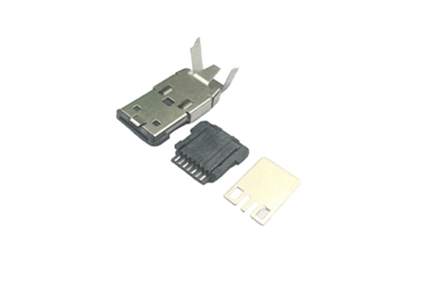 ESATA+USB 焊線母頭帶銅片